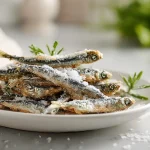 Deliciosos boquerones en freidora de aire, una opción saludable y sabrosa.