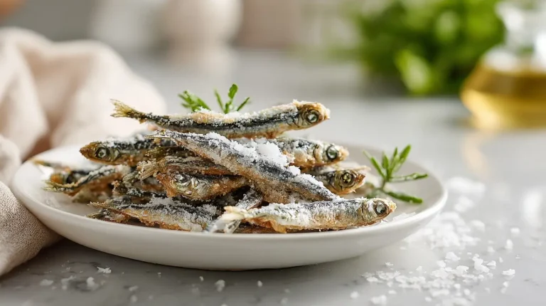 Deliciosos boquerones en freidora de aire, una opción saludable y sabrosa.
