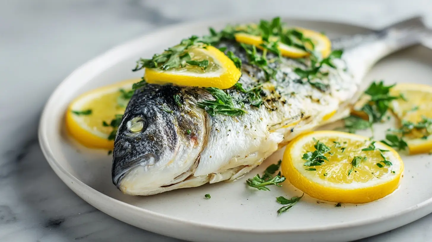 Receta deliciosa de dorada en freidora de aire.
