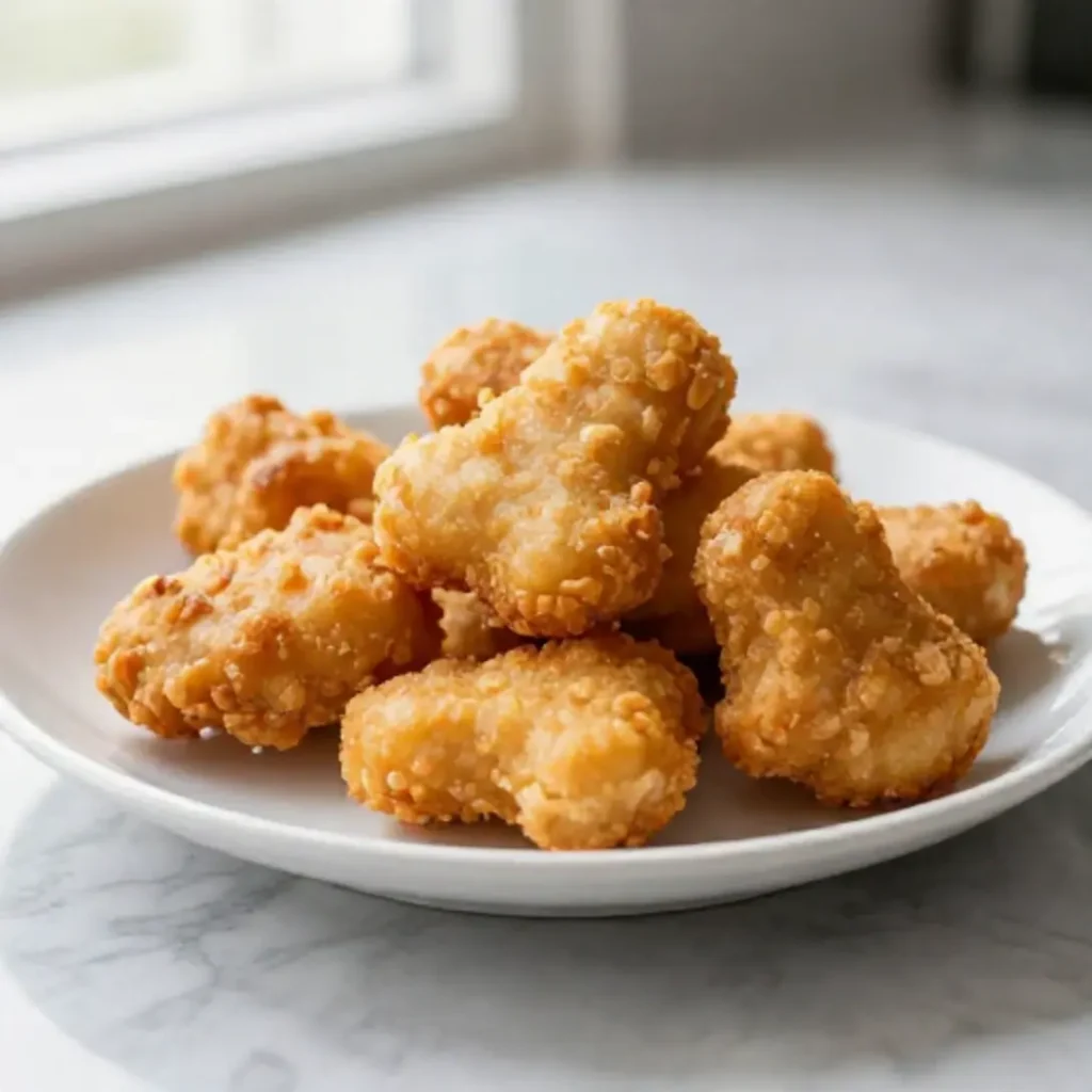 Nuggets congelados en freidora de aire, perfectos para cualquier ocasión.
