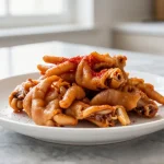Deliciosas manitas de cerdo en freidora de aire, una opción crujiente y sabrosa.