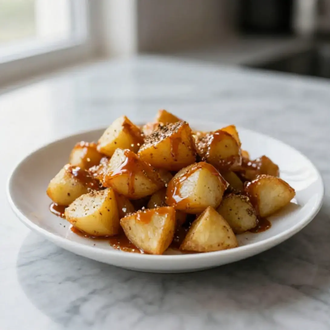 Receta fácil de patatas bravas en freidora de aire