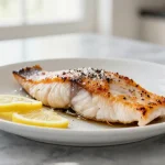 Deliciosos salmonetes cocinados en freidora de aire.