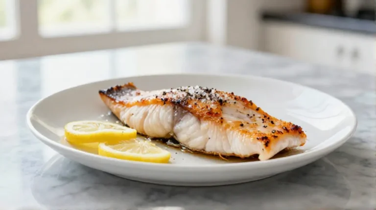 Deliciosos salmonetes cocinados en freidora de aire.